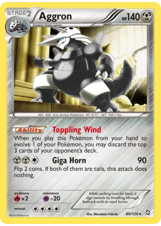 Aggron #80/124 — Dragons Exalted