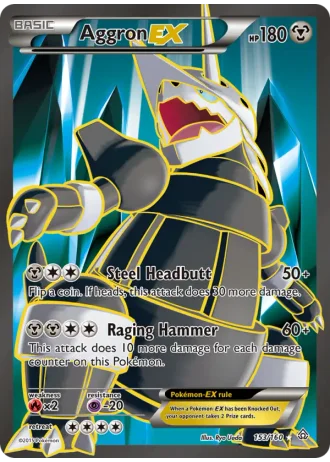 Aggron EX #153 — Primal Clash
