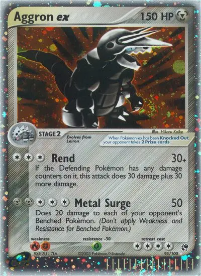 Aggron ex #95 — Sandstorm