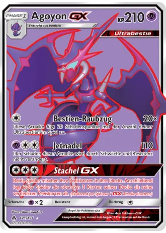 Agoyon GX #121/131 — Grauen Der Lichtfinsternis