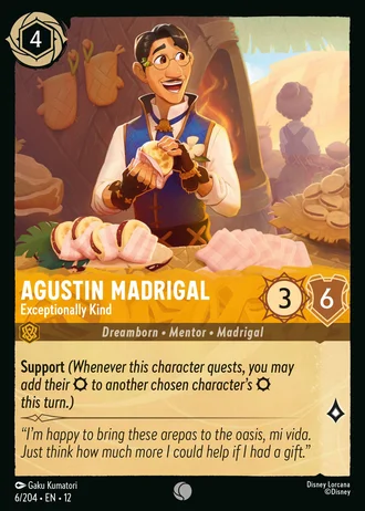 Agustin Madrigal - Exceptionally Kind #6/257 — Wilds Unknown