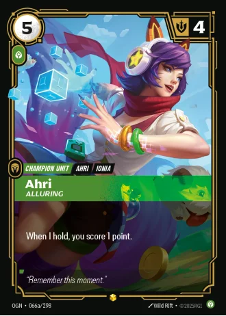 Ahri, Alluring #066a/298 — Origins
