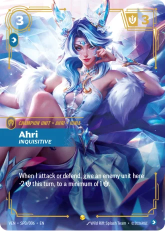 Ahri, Inquisitive SP3/006 — Vendetta