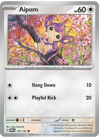 Aipom #137/167 — Twilight Masquerade
