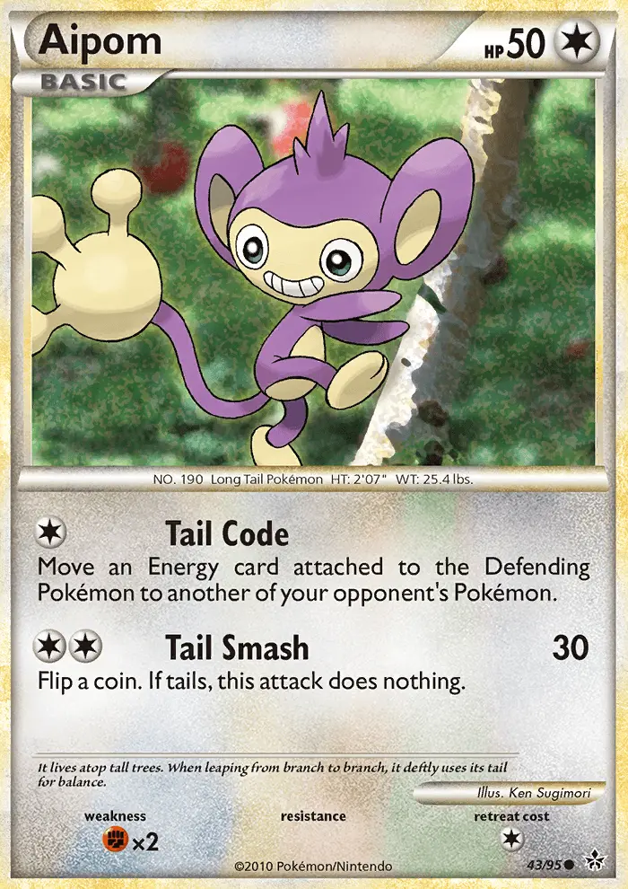 Aipom #43 — Forze Scatenate