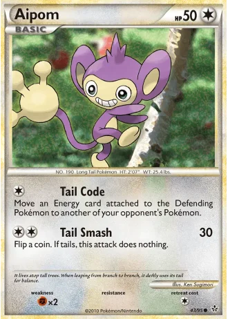 Aipom #43/95 — Unleashed