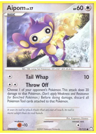 Aipom #70/123 — Tesori Misteriosi