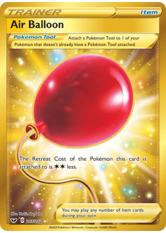 Air Balloon #213/202 — Sword & Shield