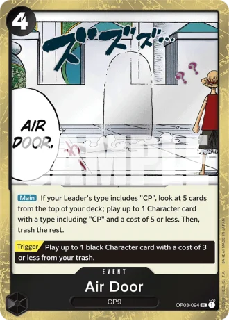 Air Door (OP03-094) (Jolly Roger Foil) — One Piece The Best (PRB01)