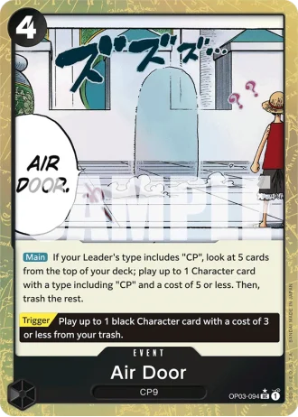 Air Door (OP03-094) (Textured Foil) — One Piece The Best (PRB01)
