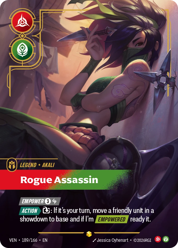 Akali, Rogue Assassin #189 — Vendetta
