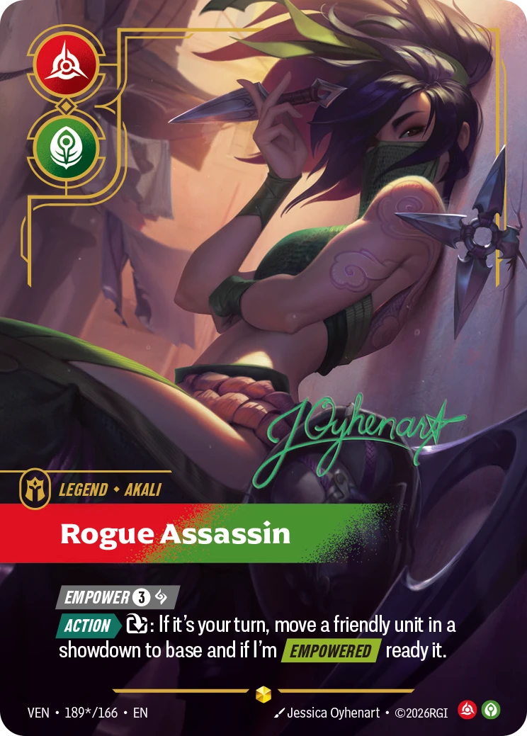 Akali, Rogue Assassin #189s — Vendetta