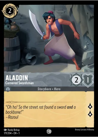 Aladdin - Cornered Swordsman #171/204 — The First Chapter