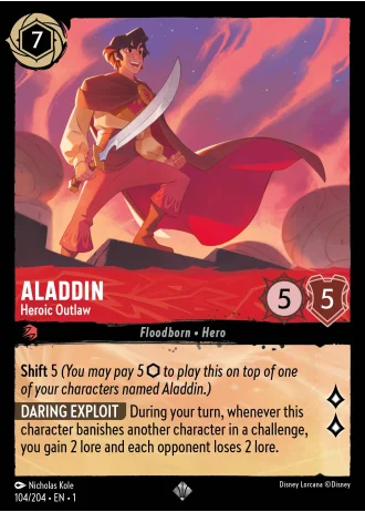 Aladdin - Heroic Outlaw #104/204 — The First Chapter
