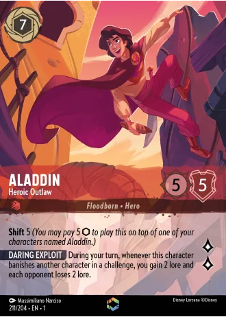 Aladdin - Heroic Outlaw #211/204 — The First Chapter