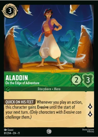 Aladdin - On the Edge of Adventure #81/204 — Winterspell
