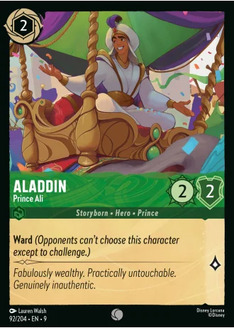 Aladdin - Prince Ali #92/204 — Fabled