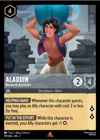 Aladdin - Research Assistant #197/204 — Archazia's Island