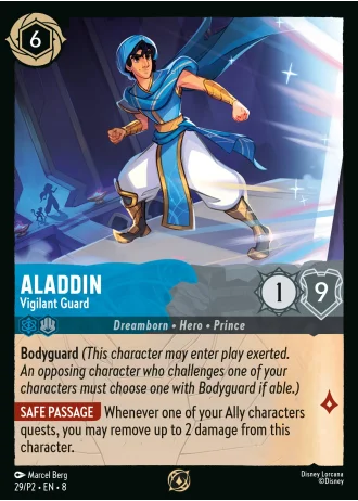 Aladdin - Vigilant Guard #29/204 — Reign of Jafar