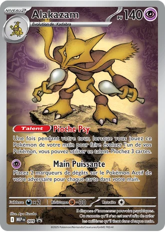 Alakazam #009 — Méga-Évolution Promos