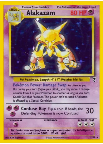 Alakazam #1 — Legendary Collection
