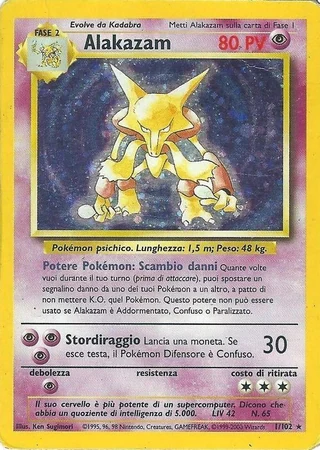 Alakazam #1 — Set Base