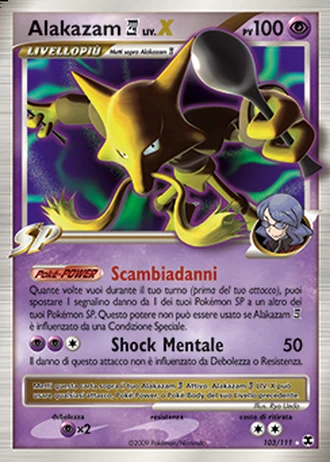 Alakazam 4 LIV.X #103/111 — L'Ascesa dei Rivali