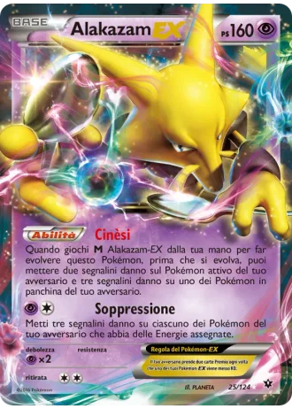 Alakazam EX #25/124 — Destini Incrociati