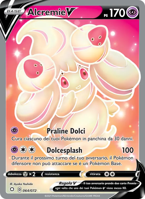 Alcremie V #64 — Destino Splendente