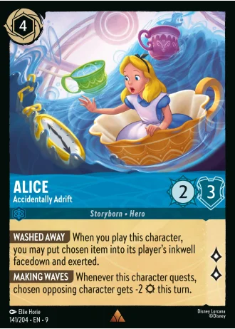Alice - Accidentally Adrift #141/204 — Fabled