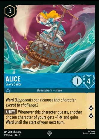 Alice - Savvy Sailor #161/204 — Azurite Sea
