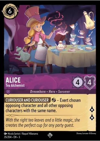 Alice - Tea Alchemist #35/204 — Into the Inklands