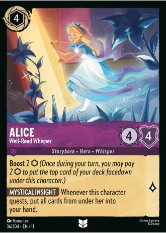 Alice - Well-Read Whisper #36/204 — Winterspell