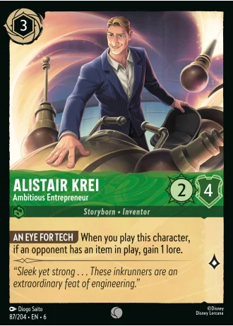 Alistair Krei - Ambitious Entrepreneur #87/204 — Azurite Sea