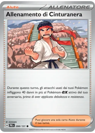 Allenamento di Cinturanera #098 — Evoluzioni Prismatiche