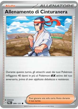 Allenamento di Cinturanera #099 — Evoluzioni Prismatiche