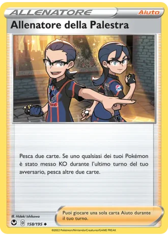 Allenatore della Palestra #158 — Tempesta Argentata