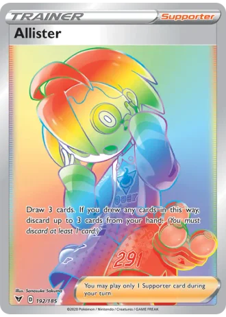 Allister #192/185 — Vivid Voltage