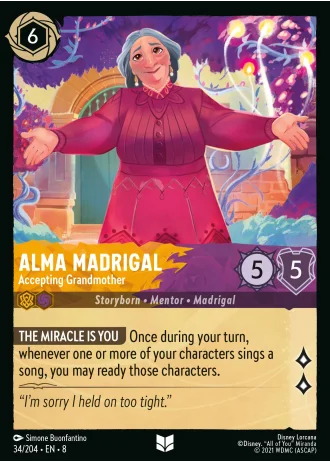 Alma Madrigal - Accepting Grandmother #34/204 — Reign of Jafar