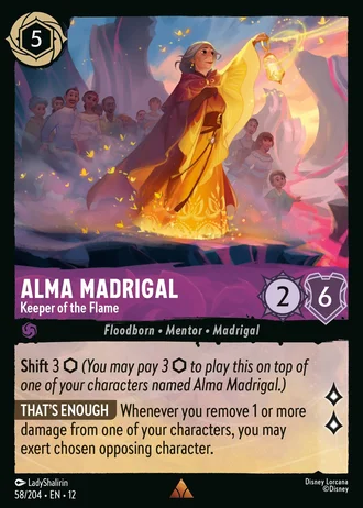 Alma Madrigal - Keeper of the Flame #58/257 — Wilds Unknown