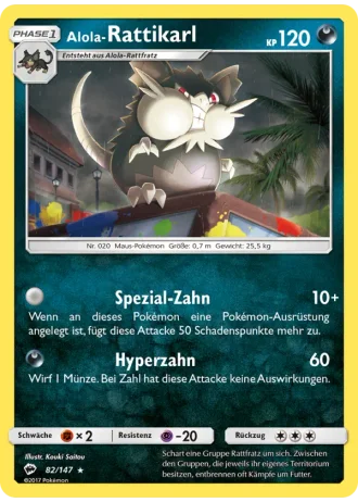 Alola-Rattikarl #82 — Nacht in Flammen