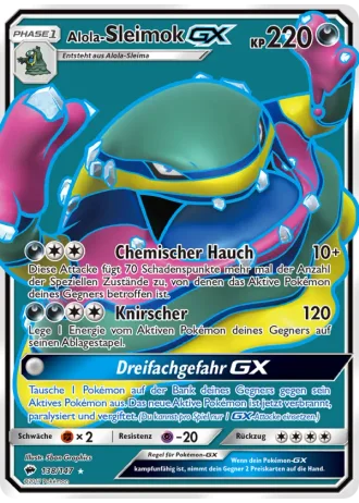 Alola-Sleimok GX #138 — Nacht in Flammen