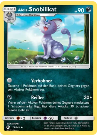 Alola-Snobilikat #79/149 — Sonne & Mond
