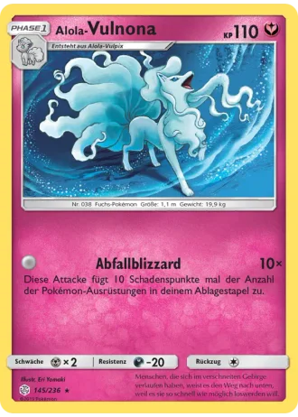 Alola Vulnona #145/236 — Welten im Wandel