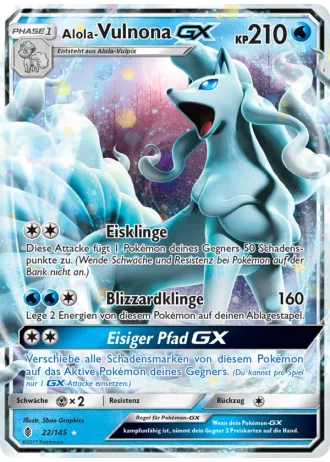 Alola Vulnona GX #22 — Stunde der Wächter