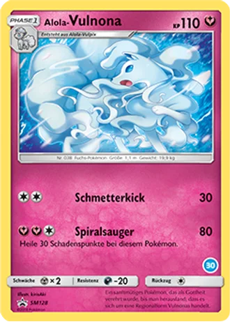 Alola Vulnona SM128 — Sonne & Mond Promos