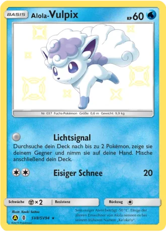 Alola-Vulpix SV8 — Schillernde Schatzkammer (Verborgenes Schicksal)