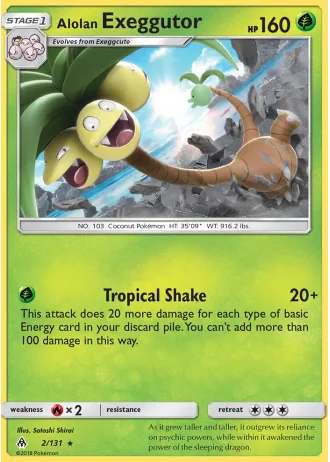 Alolan Exeggutor #2 — Forbidden Light
