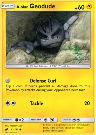 Alolan Geodude #32 — Crimson Invasion