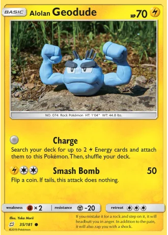 Alolan Geodude #35/181 — Team Up